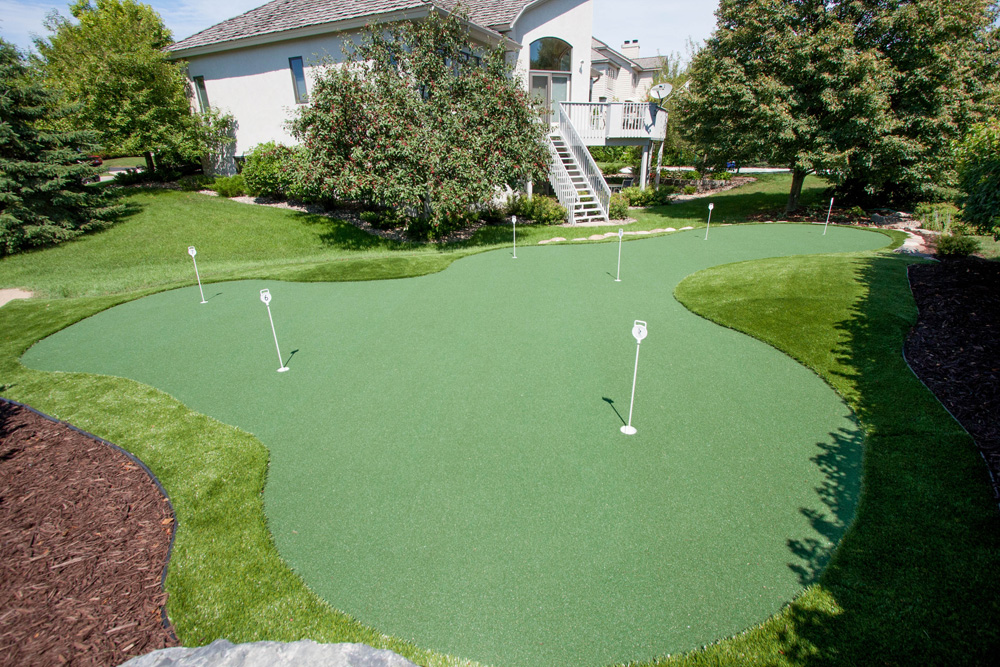 Resurfaced Putting Greens - Michelangelo Putting Greens, Minneapolis