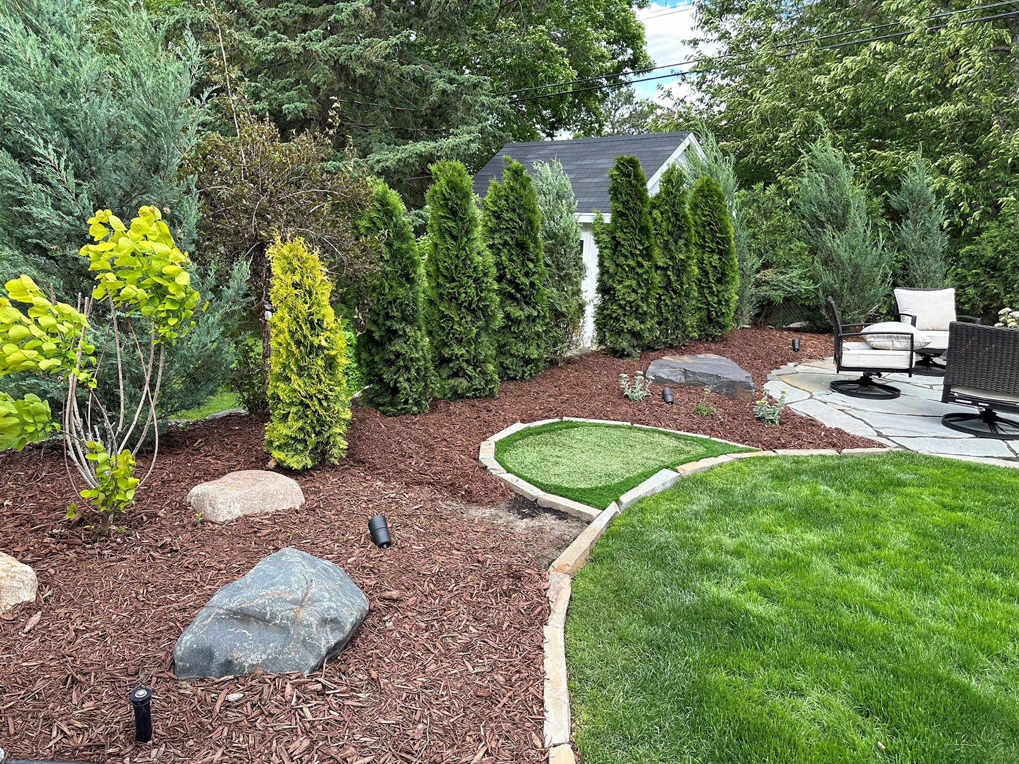 Edina MN Project - Michelangelo Putting Greens, Minneapolis