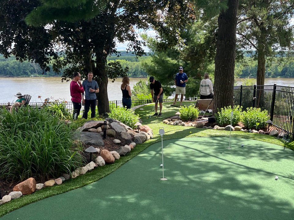 Prescott WI Project - Michelangelo Putting Greens, Minneapolis