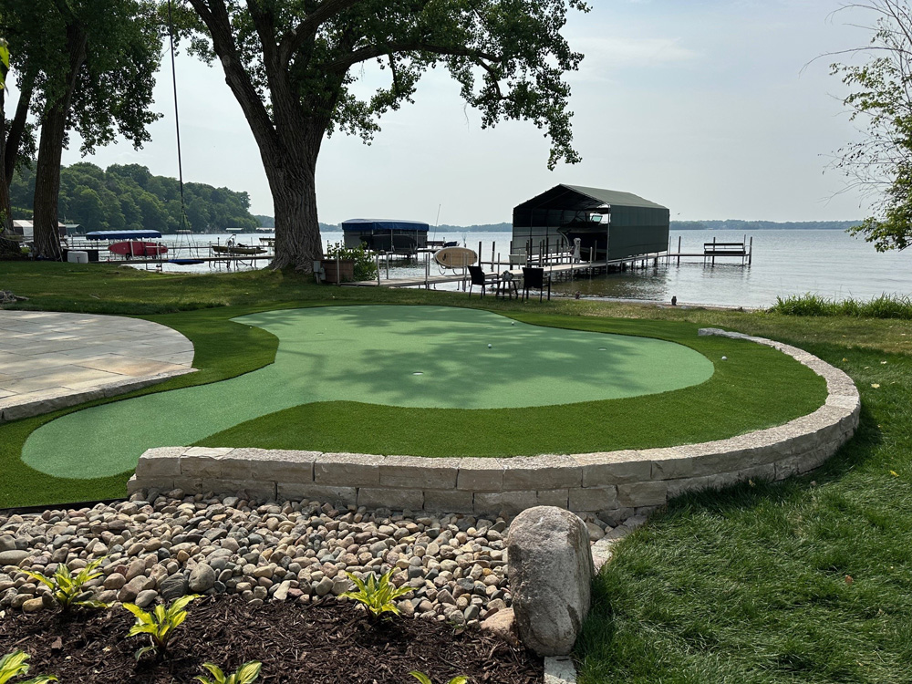 Tonka Bay MN Project - Michelangelo Putting Greens, Minneapolis